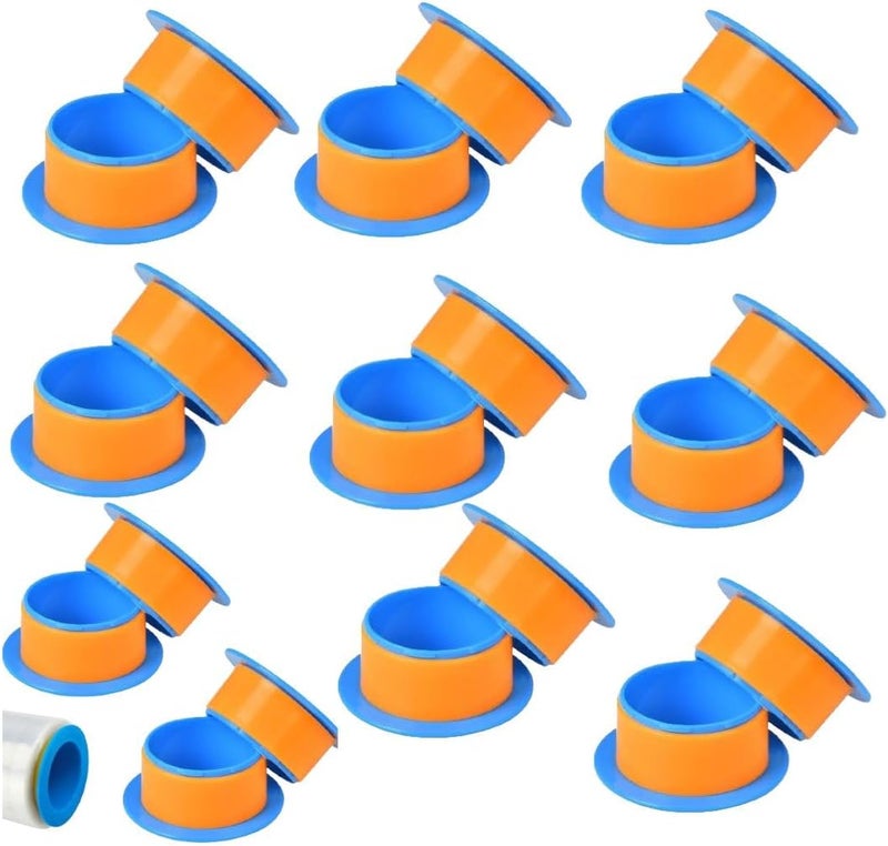 UTAPE 10 Pairs Stretch Wrap Dispenser, Shrink Wrap Handle, Stretch Wrap Holder Stretch Film Wrap for Shipping, Pallet, Packing and Moving Supplies, Plastic Hand Saver Fit for 3 Inch Core - Image 1